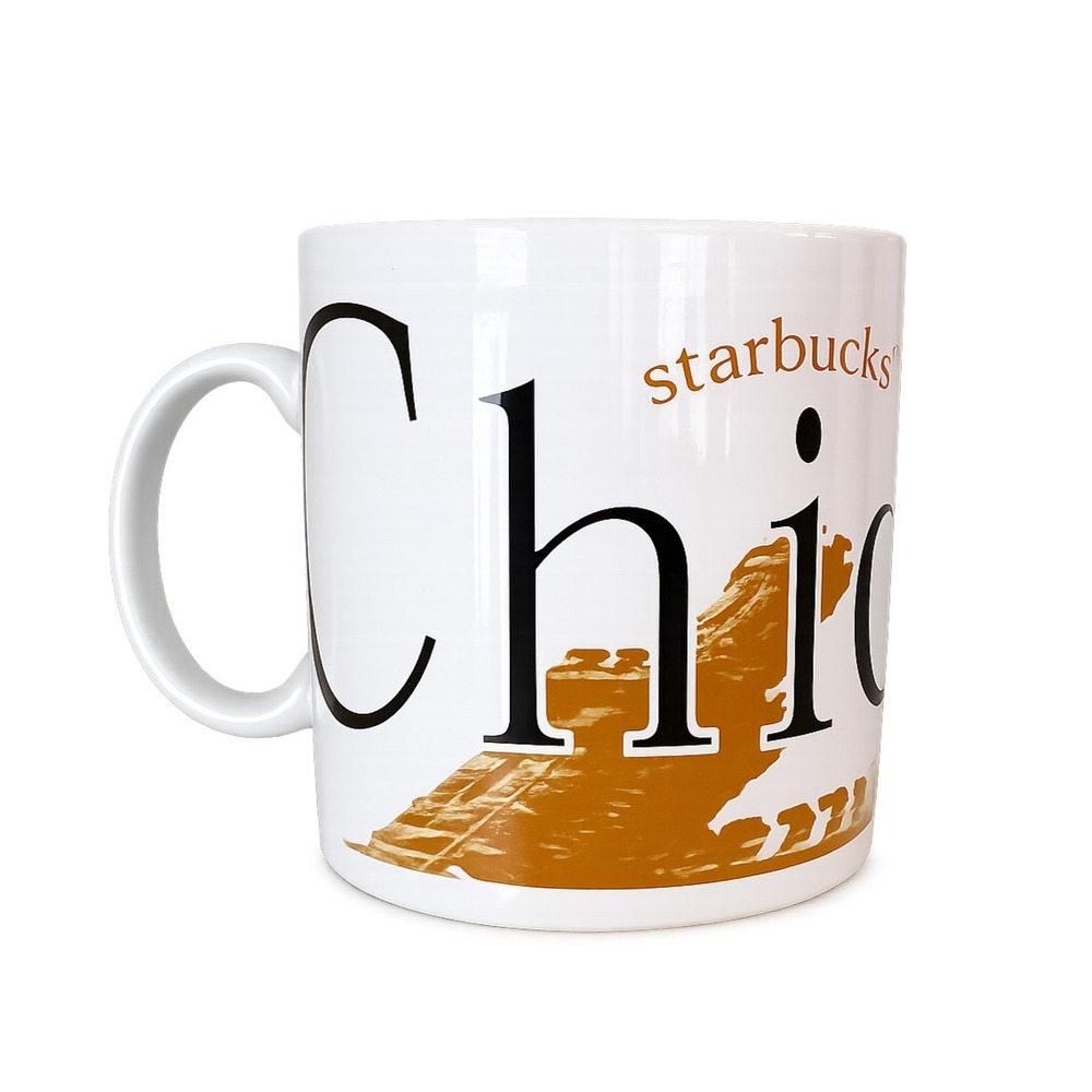 Starbucks Coffee Chicago‎ City Mug Collector Series 1994 Cup 20 Oz Large Vintage